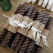 Chocolate Rope Tapers