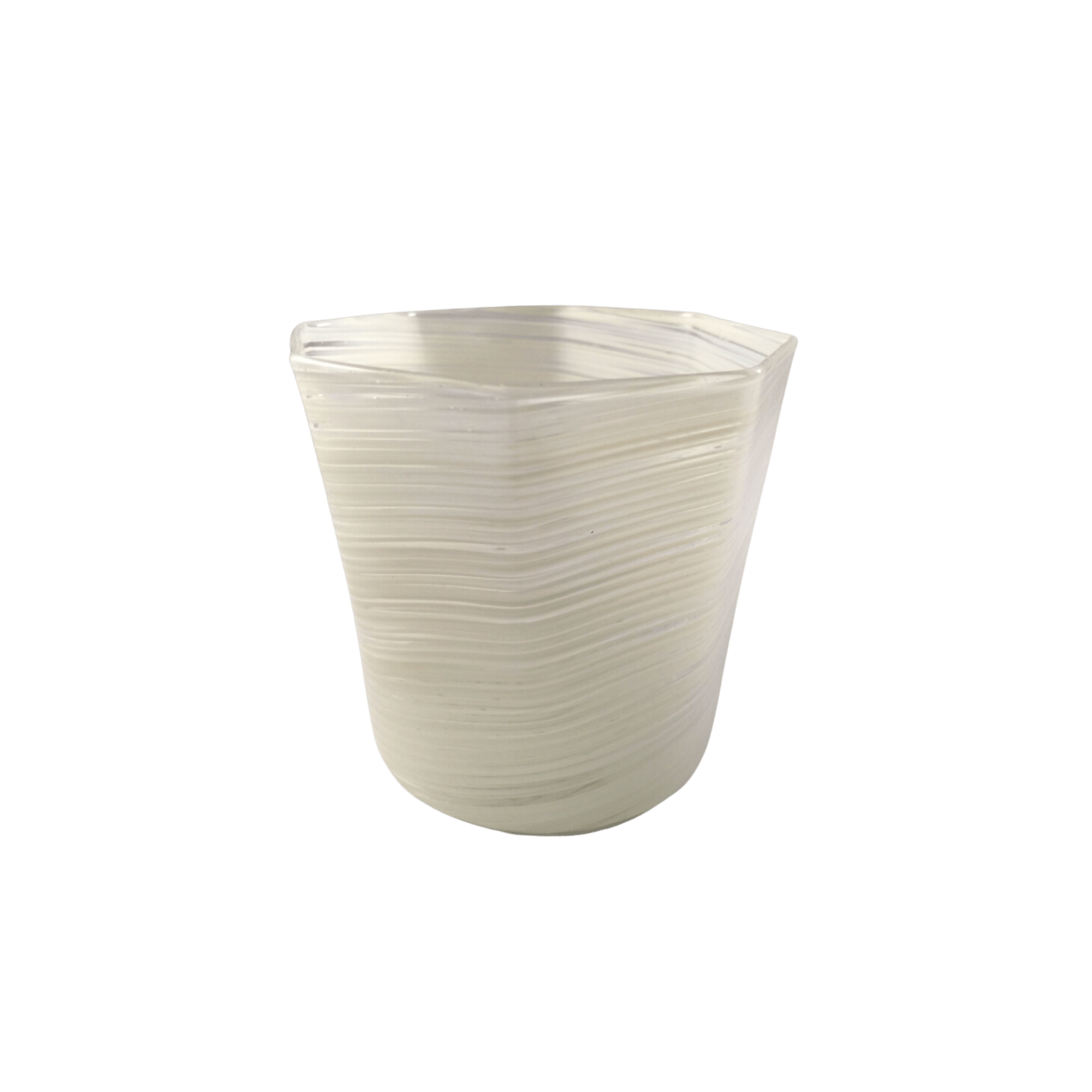 Beige Hexagonal Tumbler