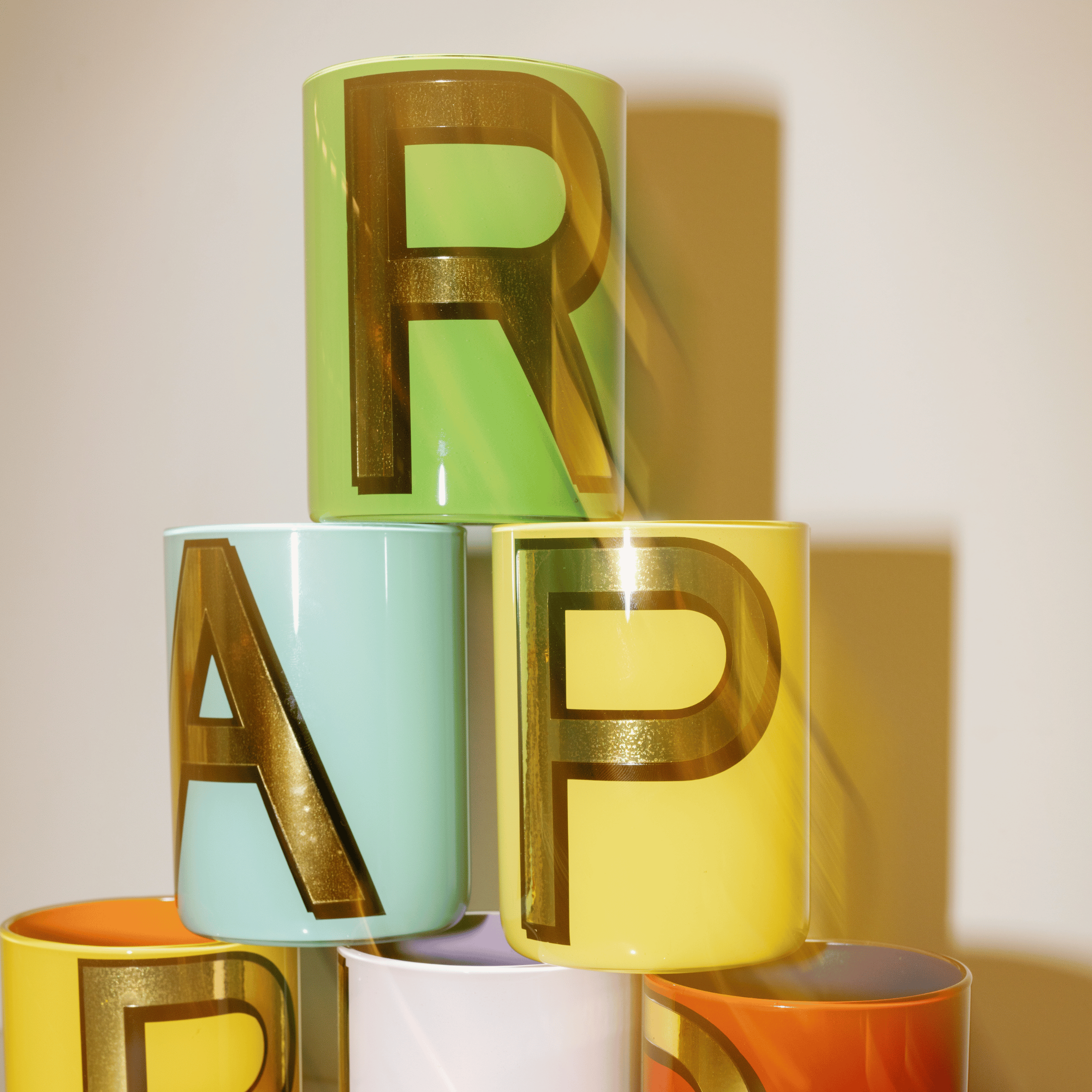 Alphabet Brush Pot