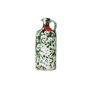Green Ceramic Olive Oil Jug
