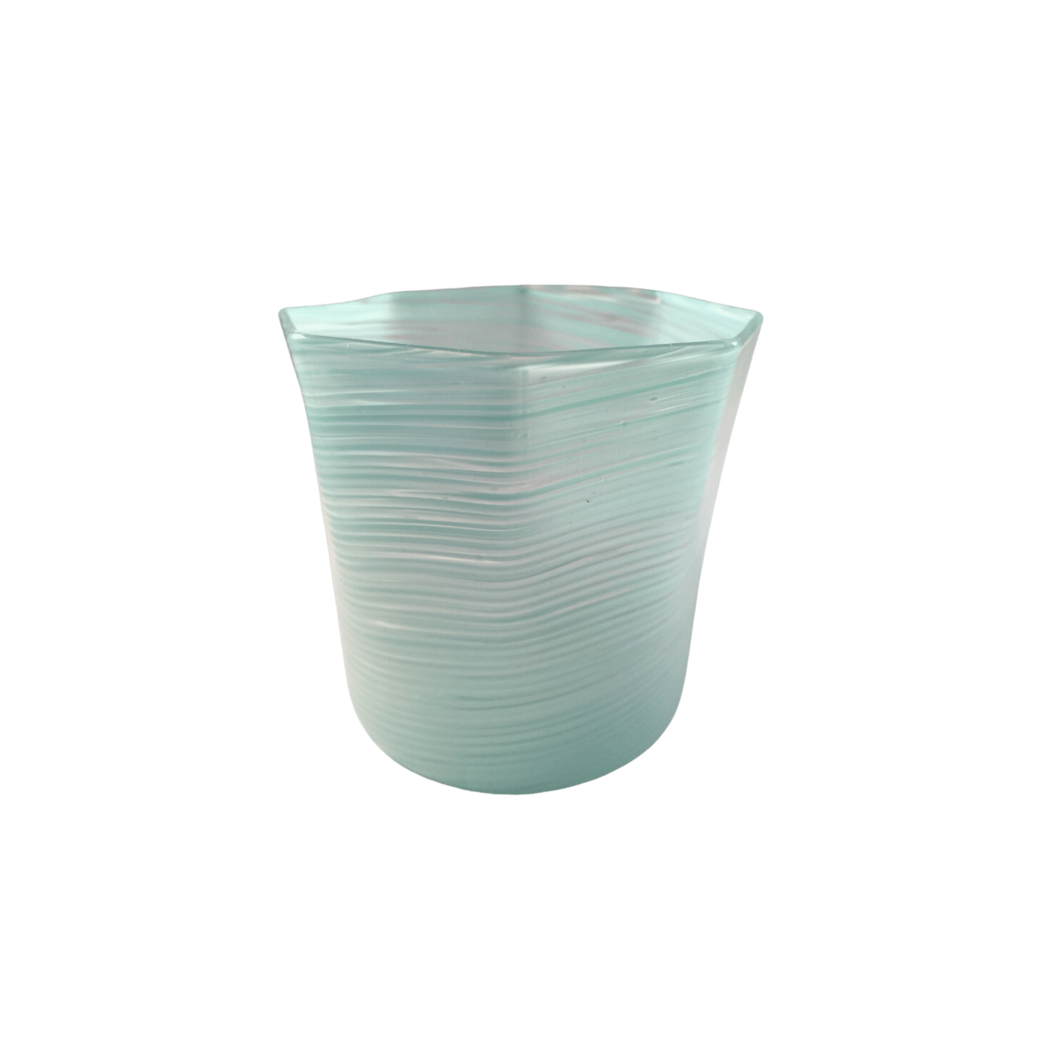Light Blue Hexagonal Tumbler