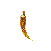 Gold Chili Ornament